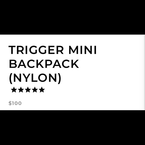 Small black backpack 🖤 - Picture 2 of 10